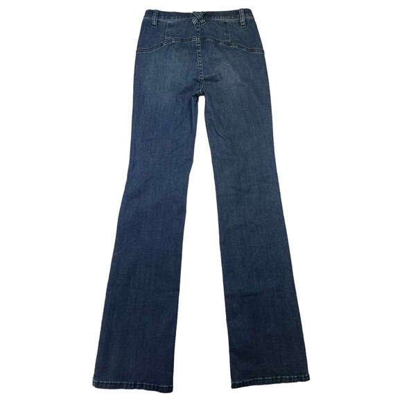 We The Free Eva Denim High Rise Lace Up Bootcut Womens Jeans Size 25 - Picture 10 of 10